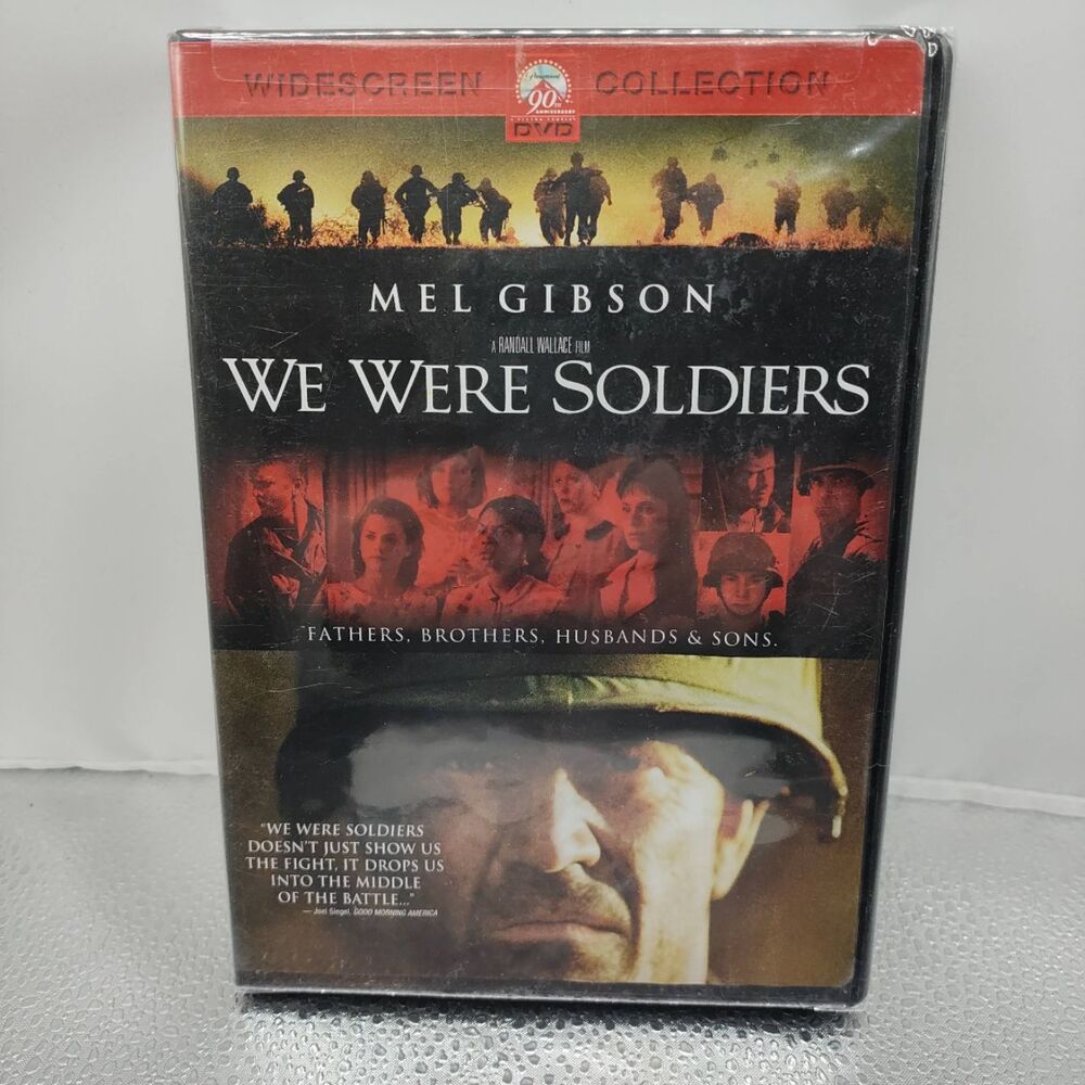 Mel Gibson We Were Soldiers DVD New Sealed Widescreen Paramount New Sealed